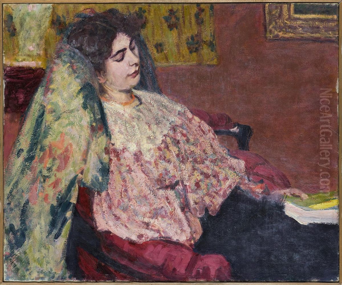 Rest Oil Painting by Roderic O'Conor