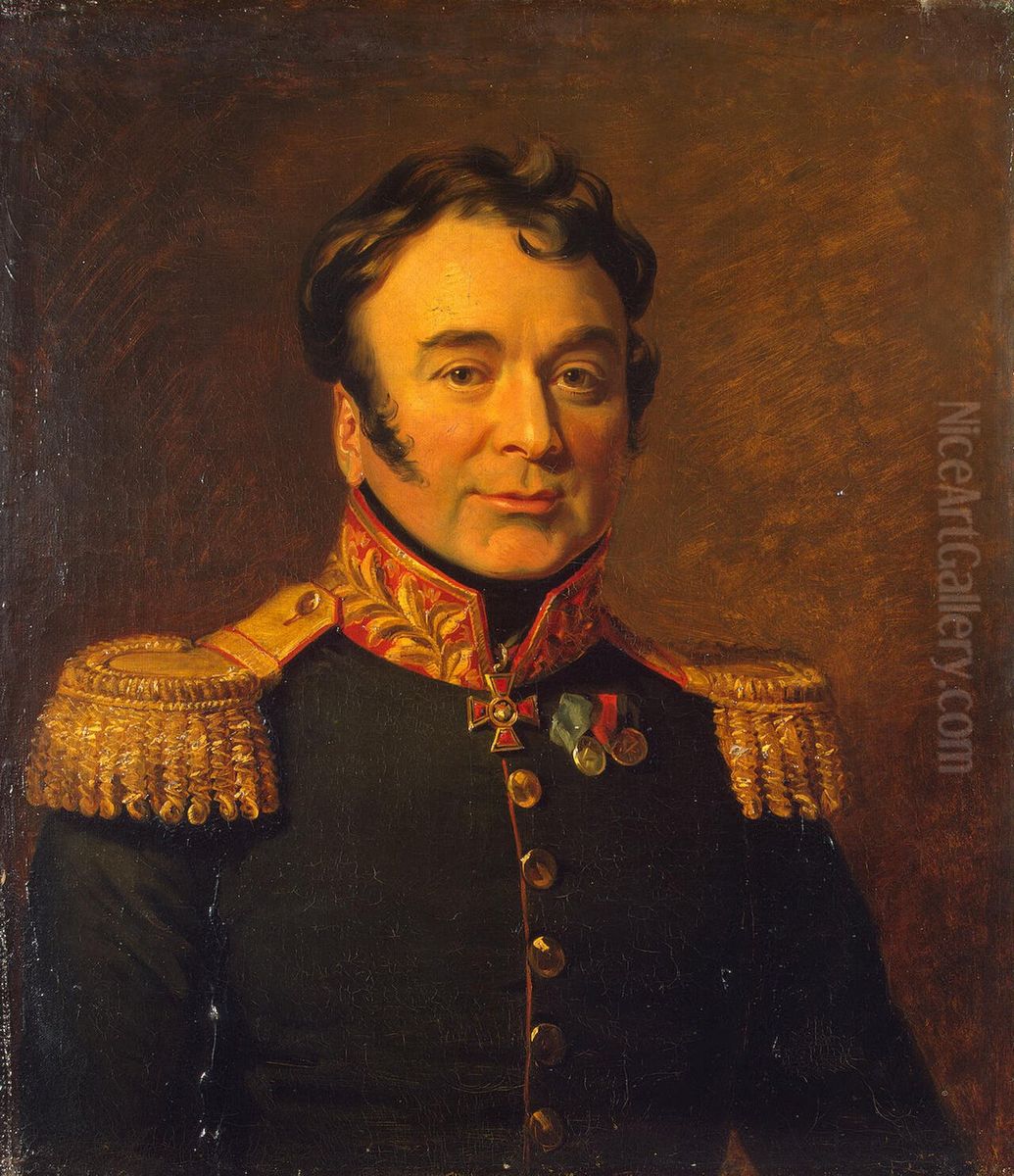 Portrait of Anton P. Velikopolsky (1770-1830) Oil Painting by George Dawe