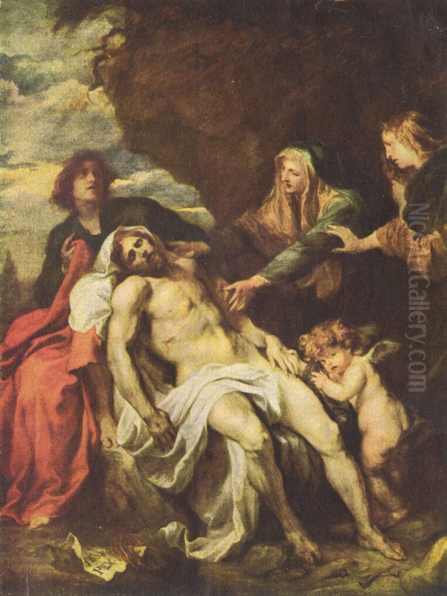 Deposition Oil Painting by Sir Anthony Van Dyck