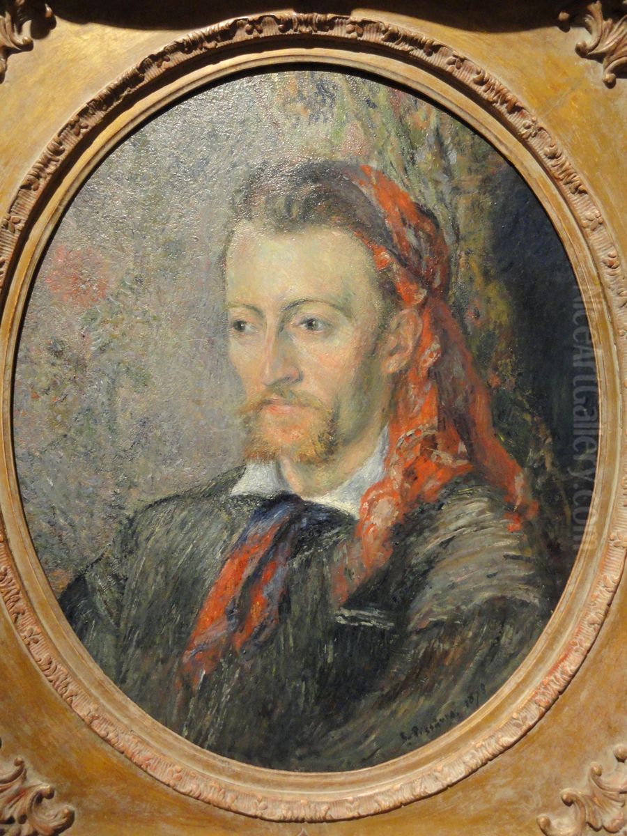 Portrait of Eugene Murer Oil Painting by Camille Pissarro