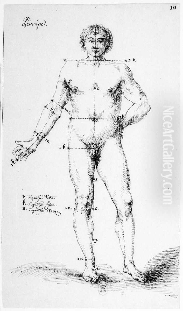 Principe. Oil Painting by Jean-Jacques Lequeu