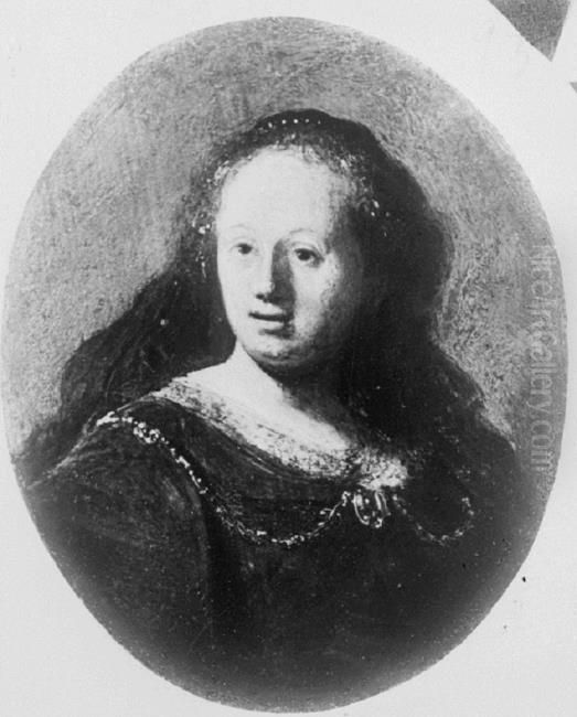 Saskia Oil Painting by Rembrandt