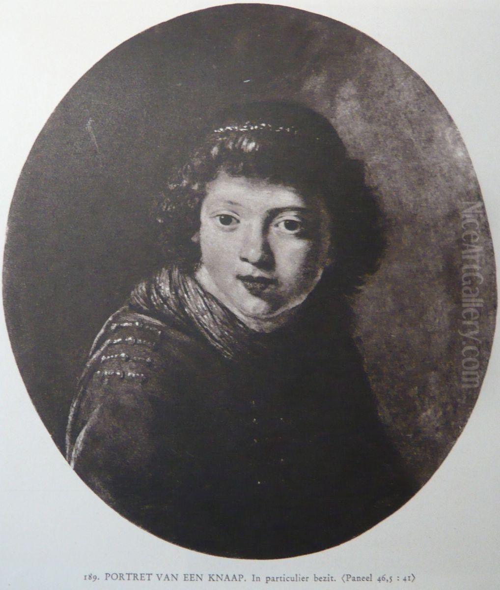 Richly-dressed Boy Oil Painting by Rembrandt