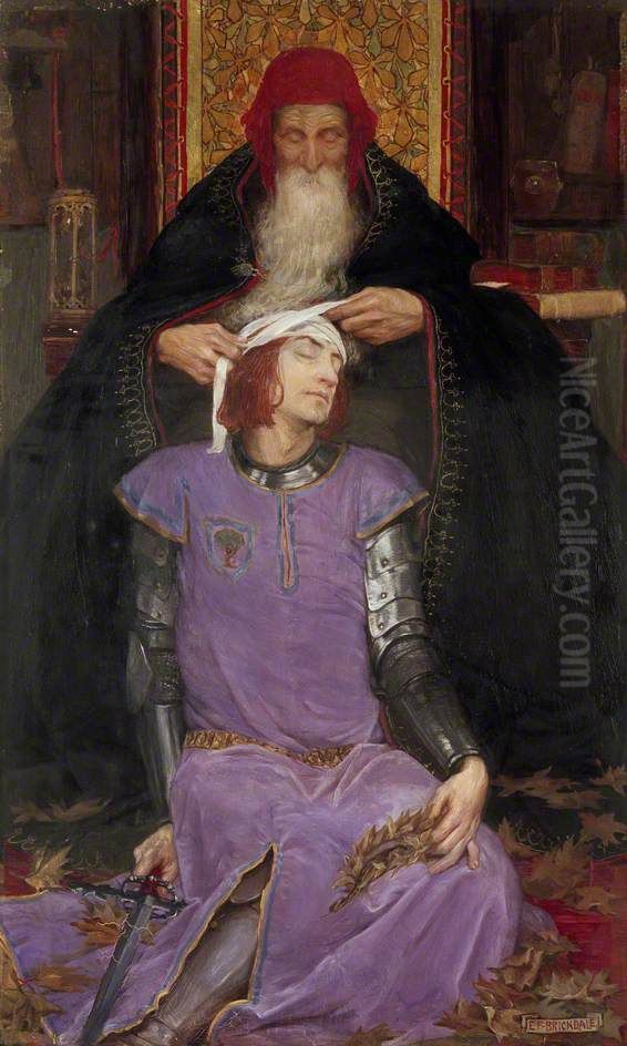 Time the Physician Oil Painting by Eleanor Fortescue-Brickdale