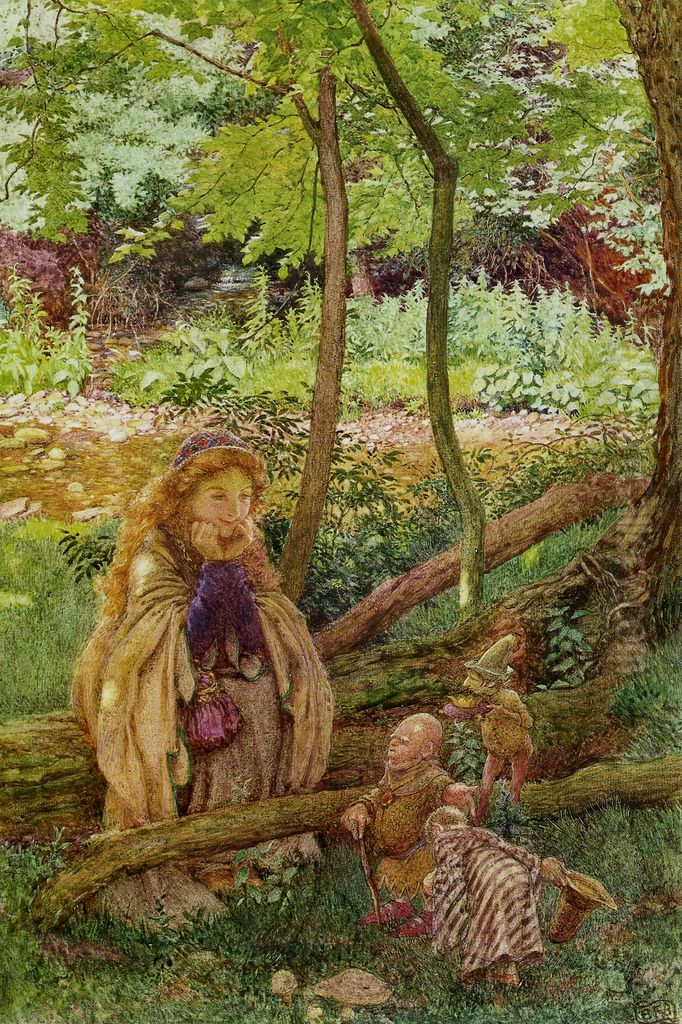 The introduction Oil Painting by Eleanor Fortescue-Brickdale