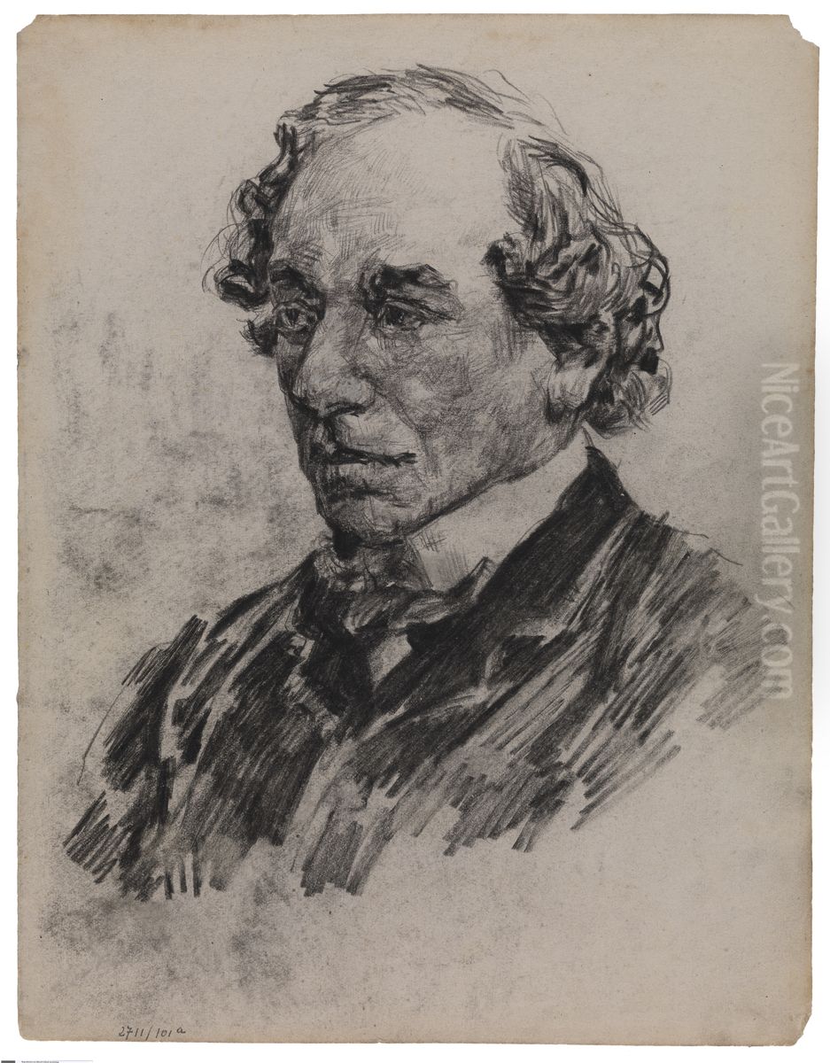 Portrait of a Man Oil Painting by James Ensor