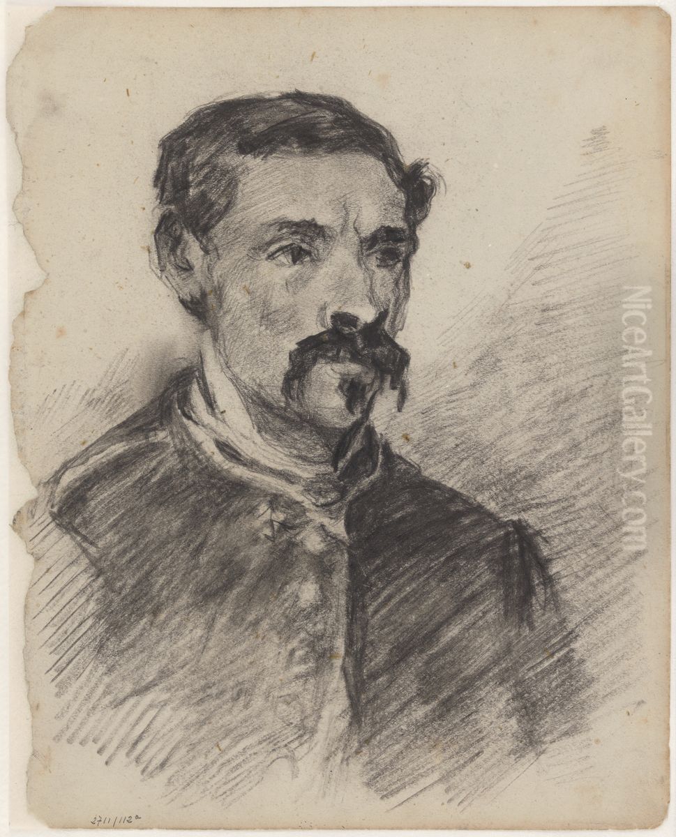 Portrait of a Man Oil Painting by James Ensor