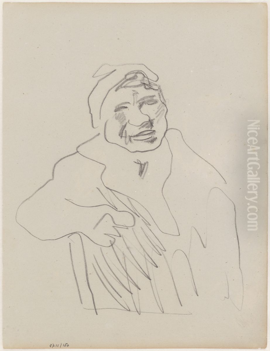 Kopie naar Goya Oil Painting by James Ensor