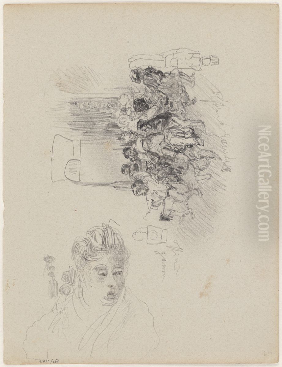 De Turkse school is uit Oil Painting by James Ensor