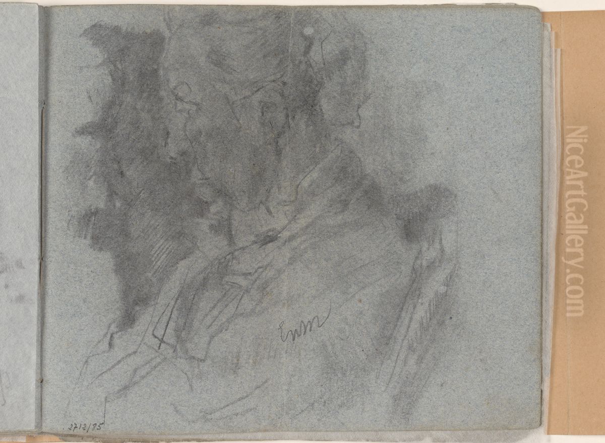 Moeder van Ensor Oil Painting by James Ensor