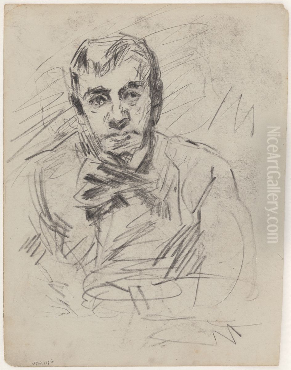 Portrait of a Man Oil Painting by James Ensor