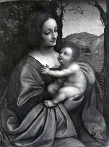 Madonna and Child Oil Painting by Giampietrino