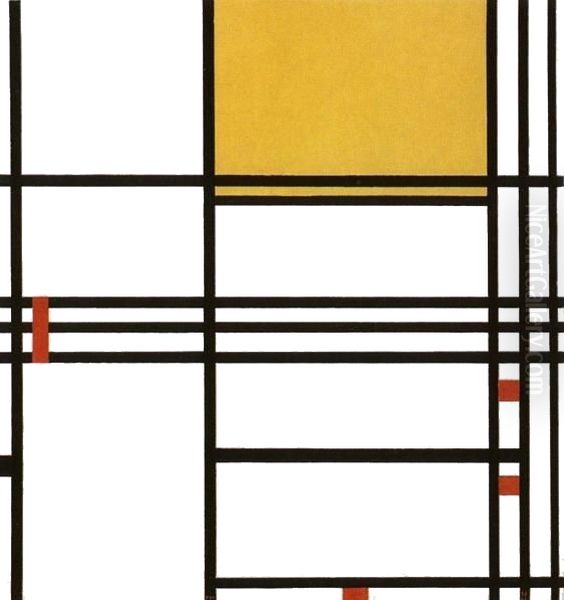 Composition no. 9 Oil Painting by Piet Mondrian