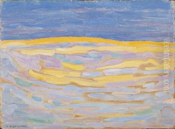 Dune I Oil Painting by Piet Mondrian
