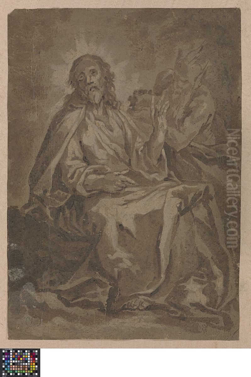 Verzoeking van Christus Oil Painting by Abraham Bloemaert