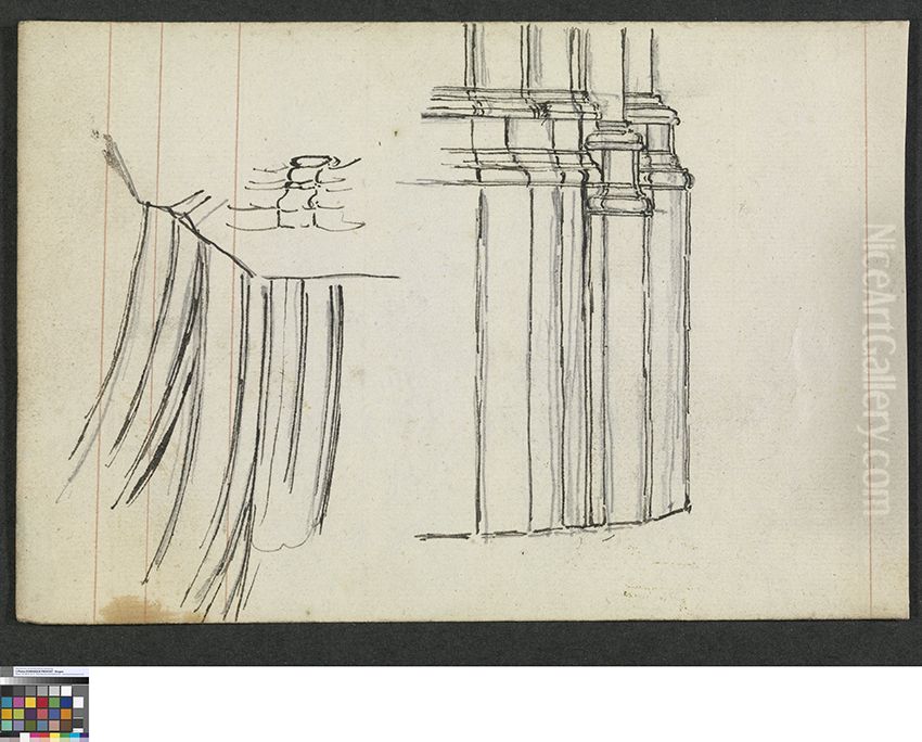 Decoratieve motieven Oil Painting by Pieter-Frans De Noter