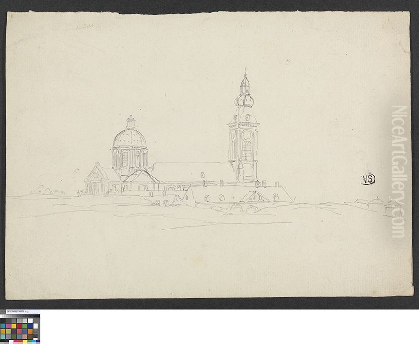 Sint-Pieterskerk in Gent Oil Painting by Pieter-Frans De Noter