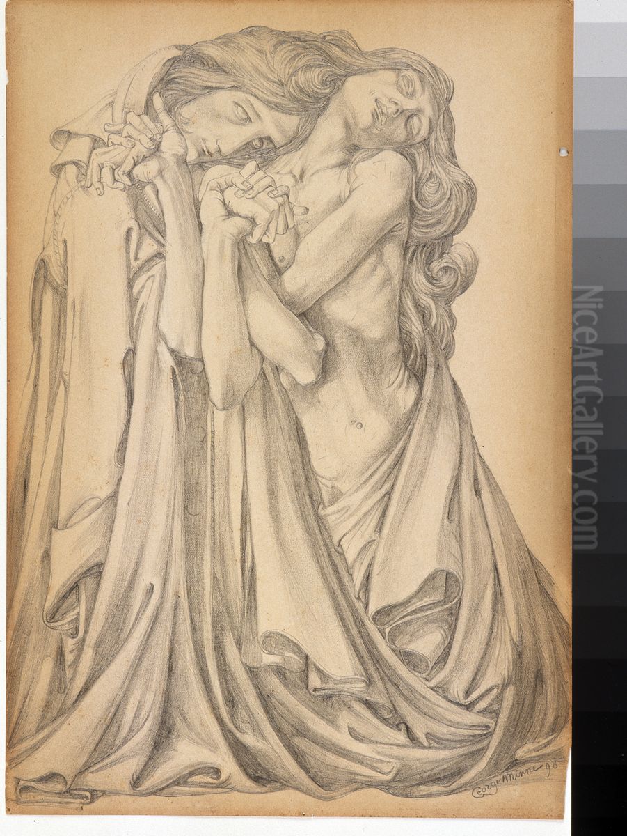 The Outcasts Oil Painting by Georges Minne