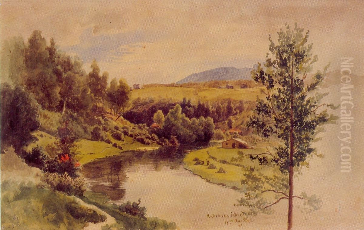 From Eidsvoll Oil Painting by Hans Gude