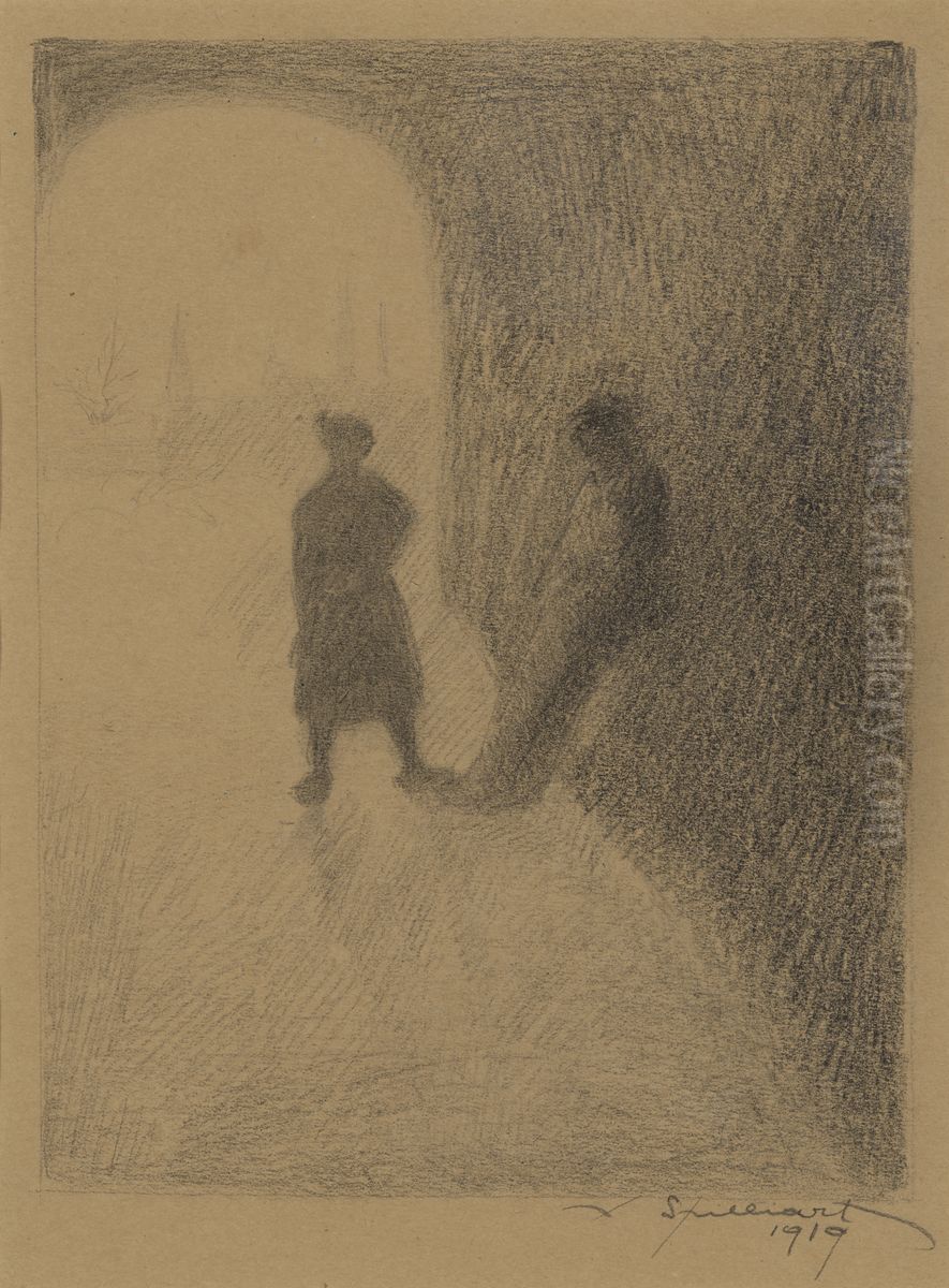 Onder de brug Oil Painting by Leon Spilliaert