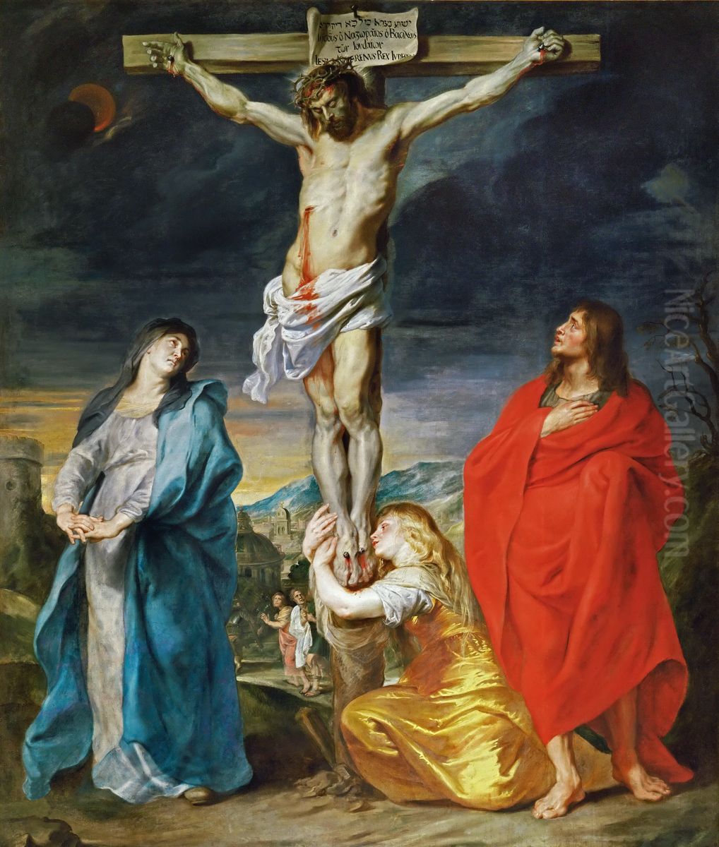 Le Calvaire Oil Painting by Sir Anthony Van Dyck