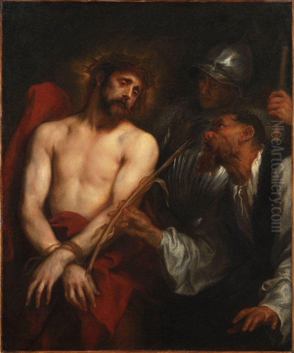 The Mocking of Christ Oil Painting by Sir Anthony Van Dyck