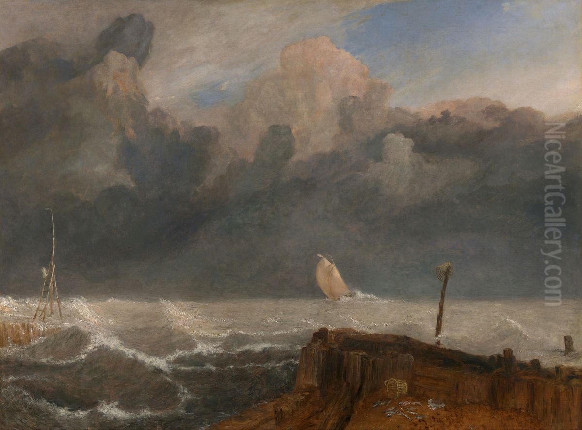 Port Ruysdael Oil Painting by J. M. W. Turner