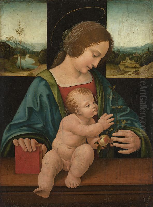 The Virgin and Child Oil Painting by Giovanni Antonio Boltraffio