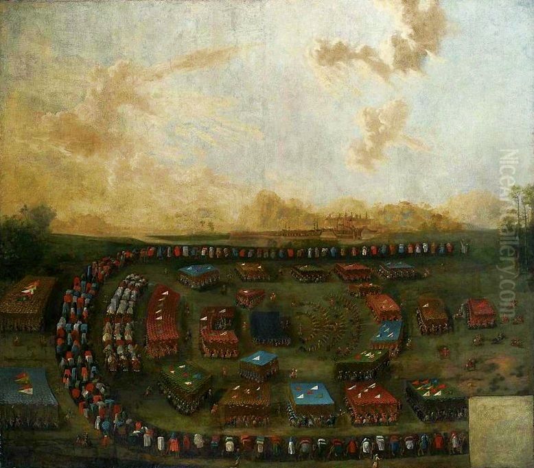 Procession of the Turkish army Oil Painting by unknown