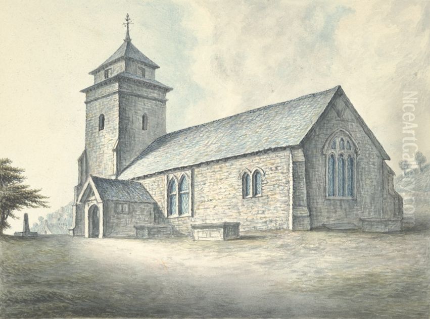 Bettws Oil Painting by John Ingleby