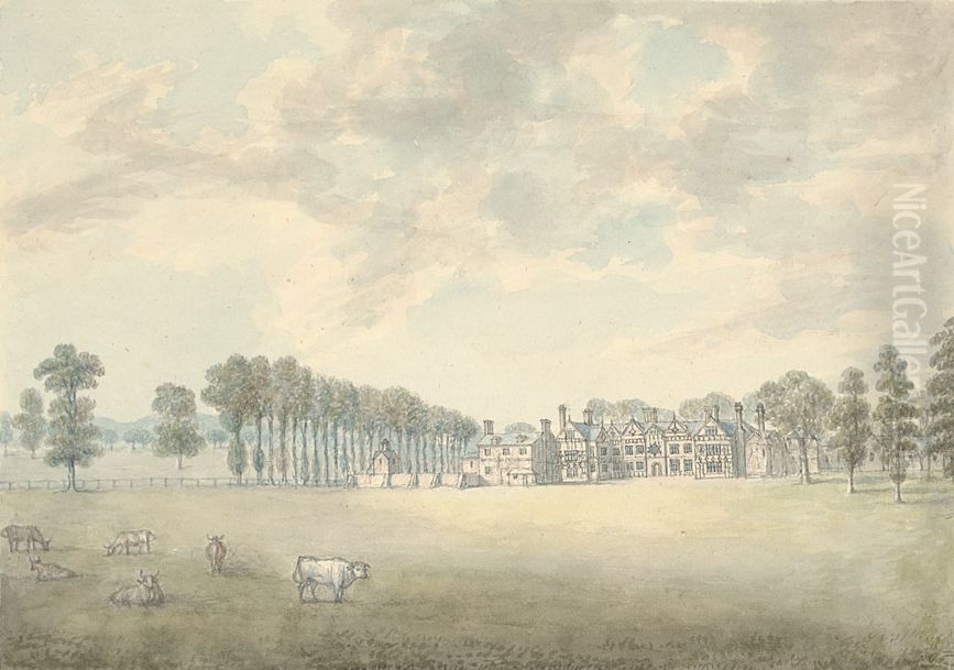 Park Oil Painting by John Ingleby