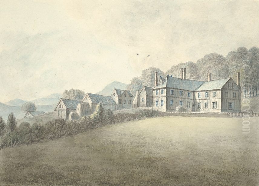 Park Oil Painting by John Ingleby