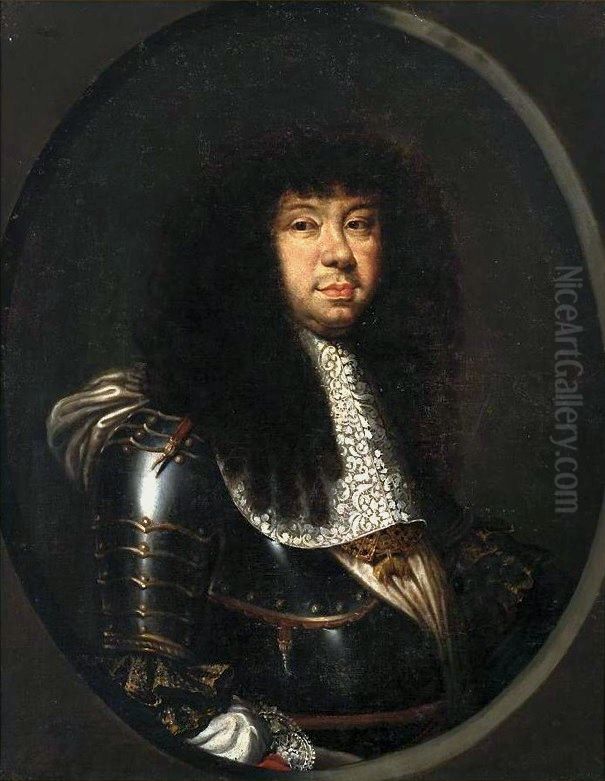 Portrait of Michal Korybut Wisniowiecki, king of Poland Oil Painting by unknown