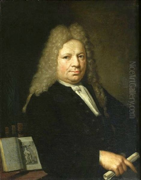 Portrait of Daniel Willink. Oil Painting by Krzysztof Lubieniecki