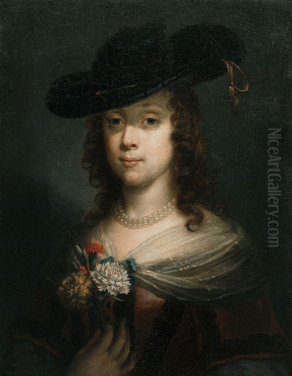 Portrait of a Lady. Oil Painting by Peter Lely