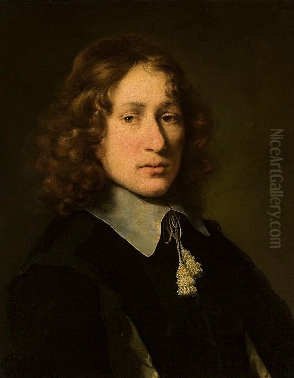 Portrait of an unknown man Oil Painting by Nicolaes Maes