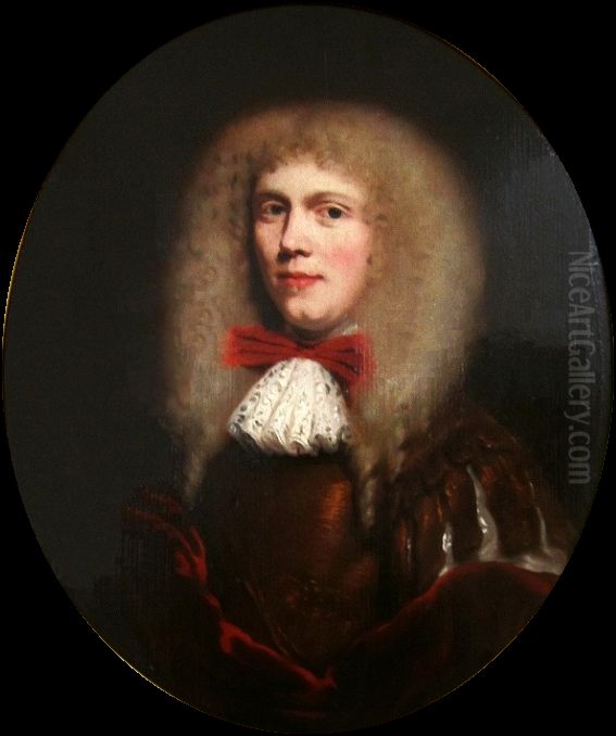 Portrait of an unknown man Oil Painting by Nicolaes Maes