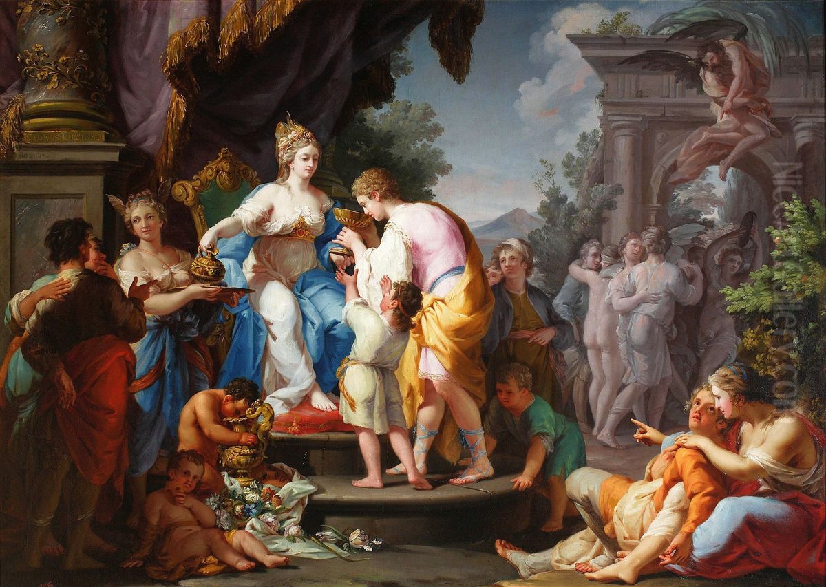 Sztuka Oil Painting by Taddeo Kuntze