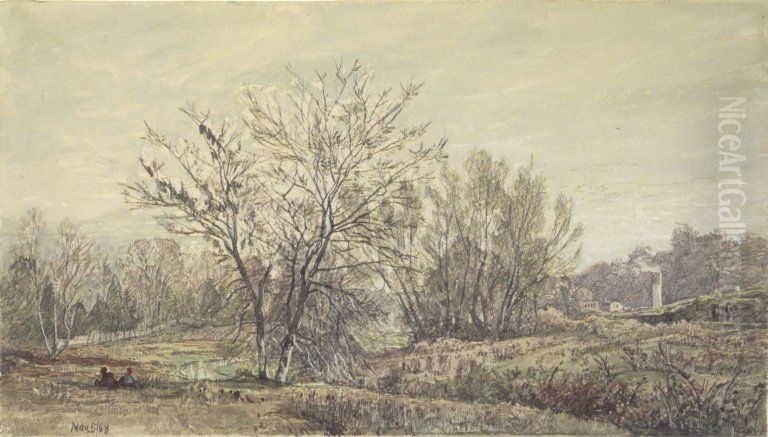 Landscape Oil Painting by William Trost Richards