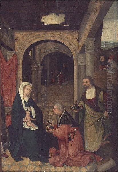 Adoration of the Magi Oil Painting by Hieronymous Bosch
