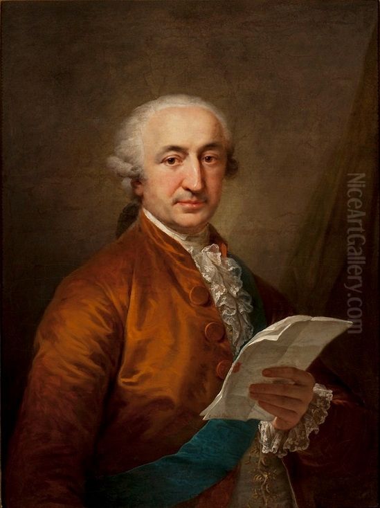 Portrait of Stanislaw Malachowski. Oil Painting by Johann Baptist von Lampi the Elder