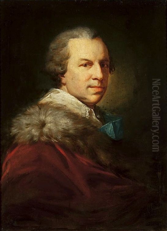 Portrait of Stanislaw Szczesny Potocki. Oil Painting by Johann Baptist von Lampi the Elder