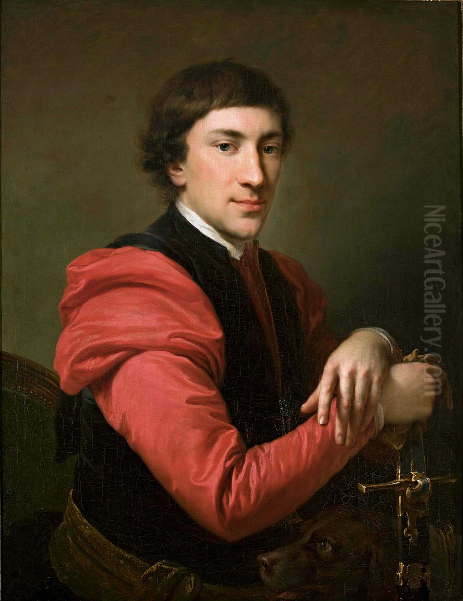 Portrait of Pawel Grabowski. Oil Painting by Johann Baptist von Lampi the Elder