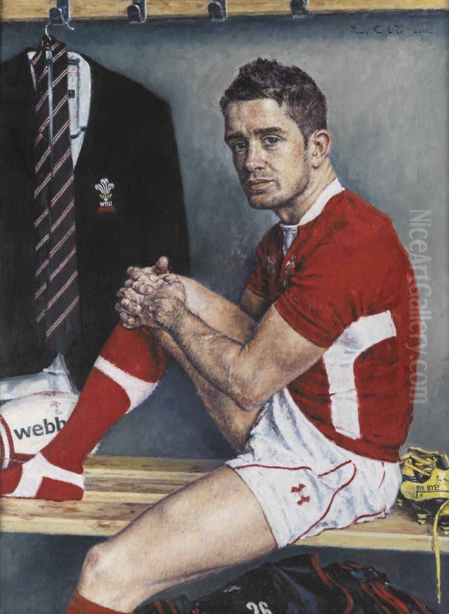 Shane Williams Oil Painting by David Griffiths