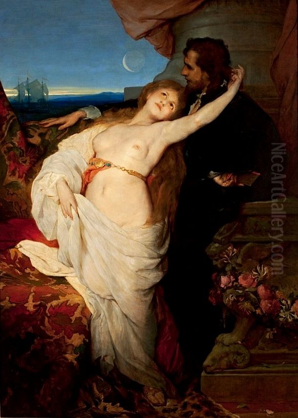 Tannhauser. Oil Painting by Gabriel von Max