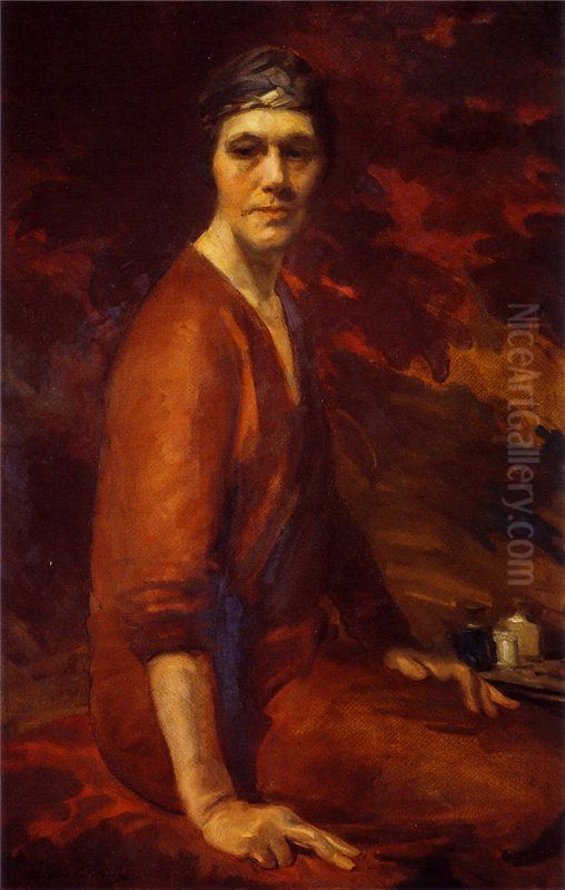 Self-portrait Oil Painting by Cecilia Beaux