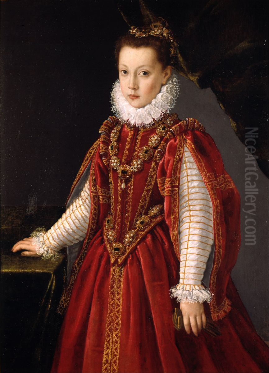 Retrato de una joven dama Oil Painting by Sofonisba Anguissola