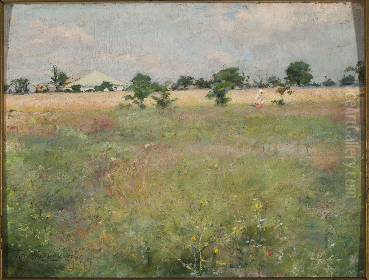 Landscape Oil Painting by Kyriak Kostandi