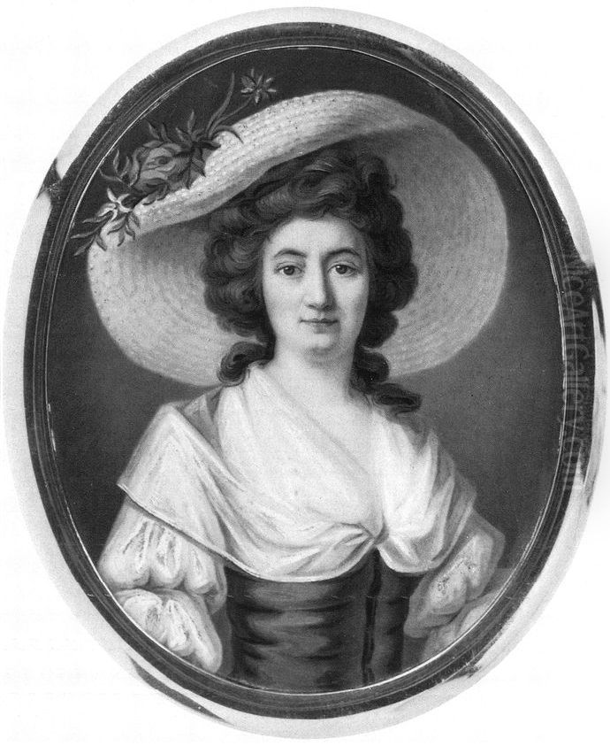 Self-portrait Oil Painting by Elisabeth Terroux