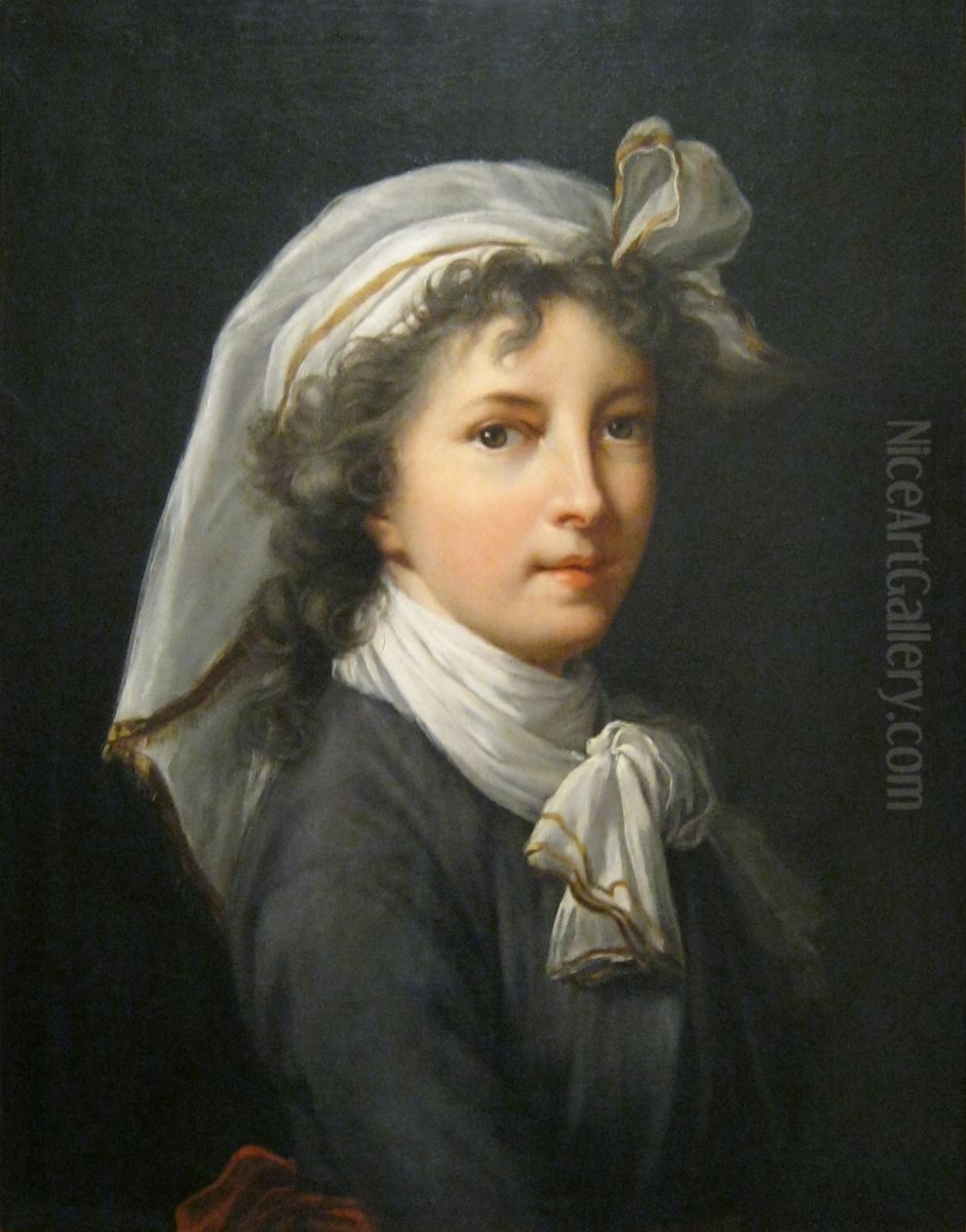 Portrait de l'artiste Oil Painting by Elisabeth Louise Vigee Le Brun